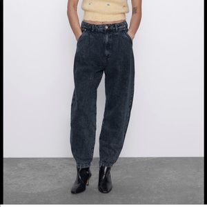 Zara pleated authentic jeans